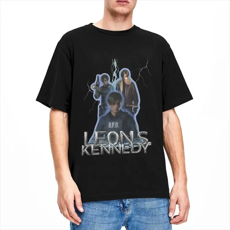 Men Accessories For Neck - S Leon S Kennedy Bootleg T