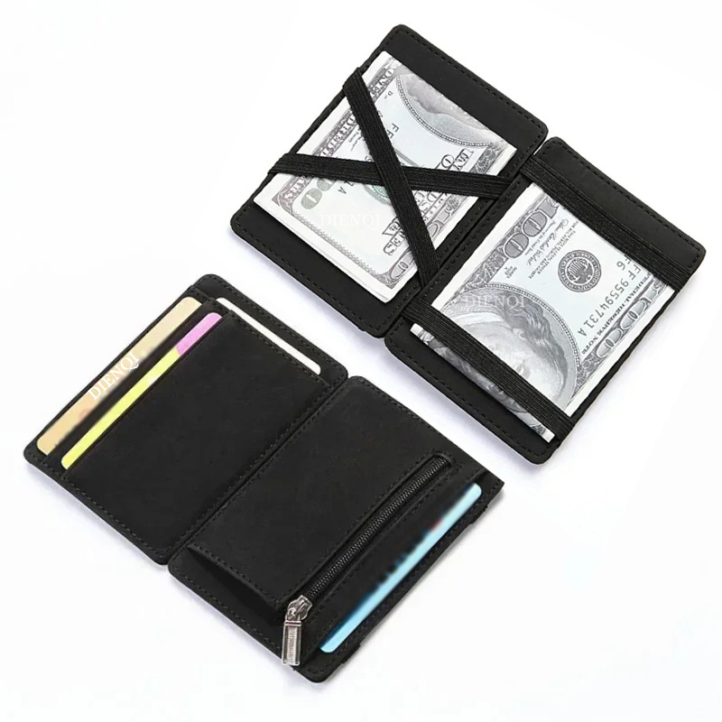 PU Leather Magic Wallet Men Bu - Coin Holder Men ulasan dan harga