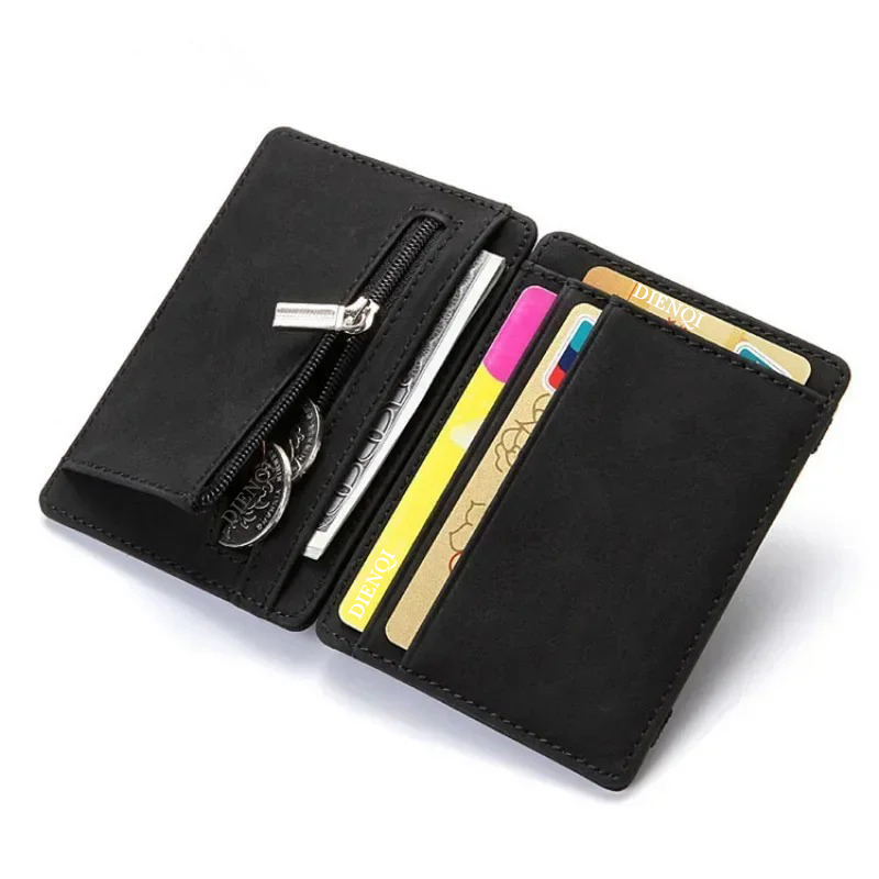 PU Leather Magic Wallet Men Bu - Coin Holder Men ulasan dan harga
