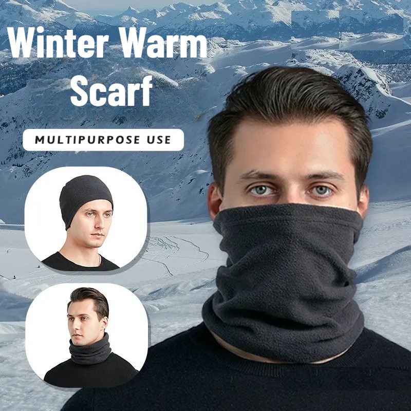 Winter Face Cover Neck Gaiter  - Men Accessories For Neck ulasan dan harga