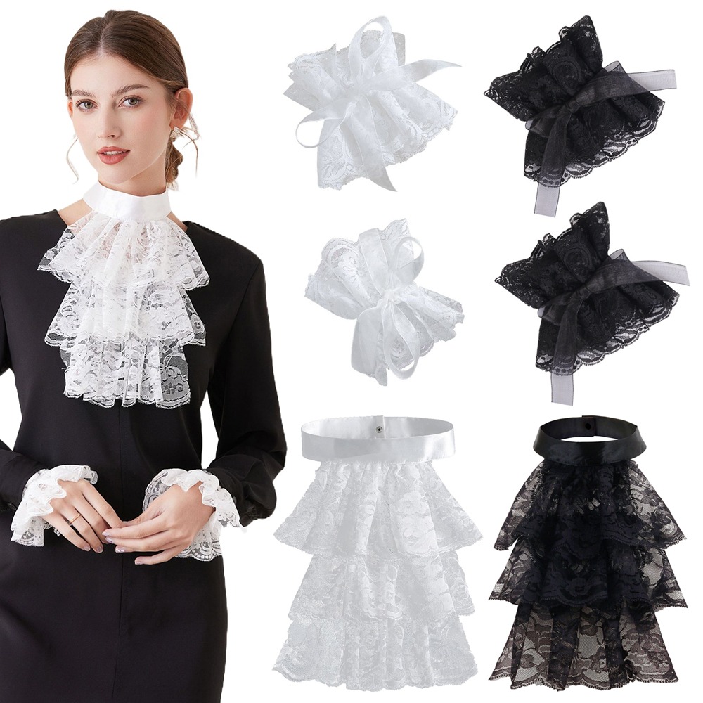 1Pc Fake Collar Victorian Deta - Men'S Victorian Accessories ulasan dan harga