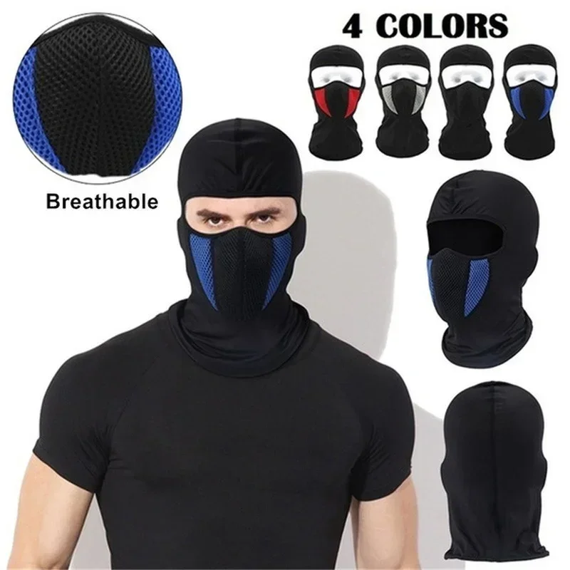 Motorcycle Full Face Mask Bala - Men Accessories For Neck ulasan dan harga
