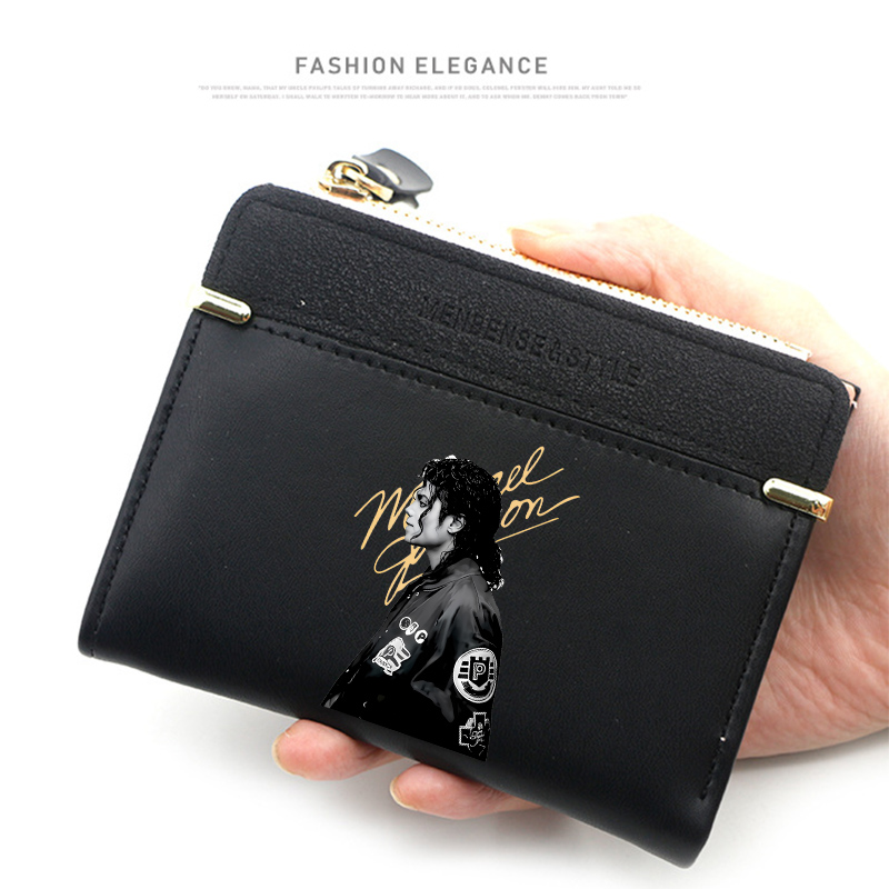 Michael Jackson Wallet Short C - Coin Holder Men ulasan dan harga