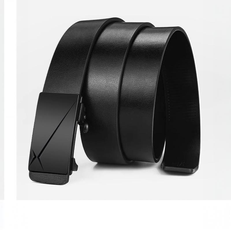 Men PU Automatic Buckle Belt 1 - Men'S Minimalist Accessories ulasan dan harga