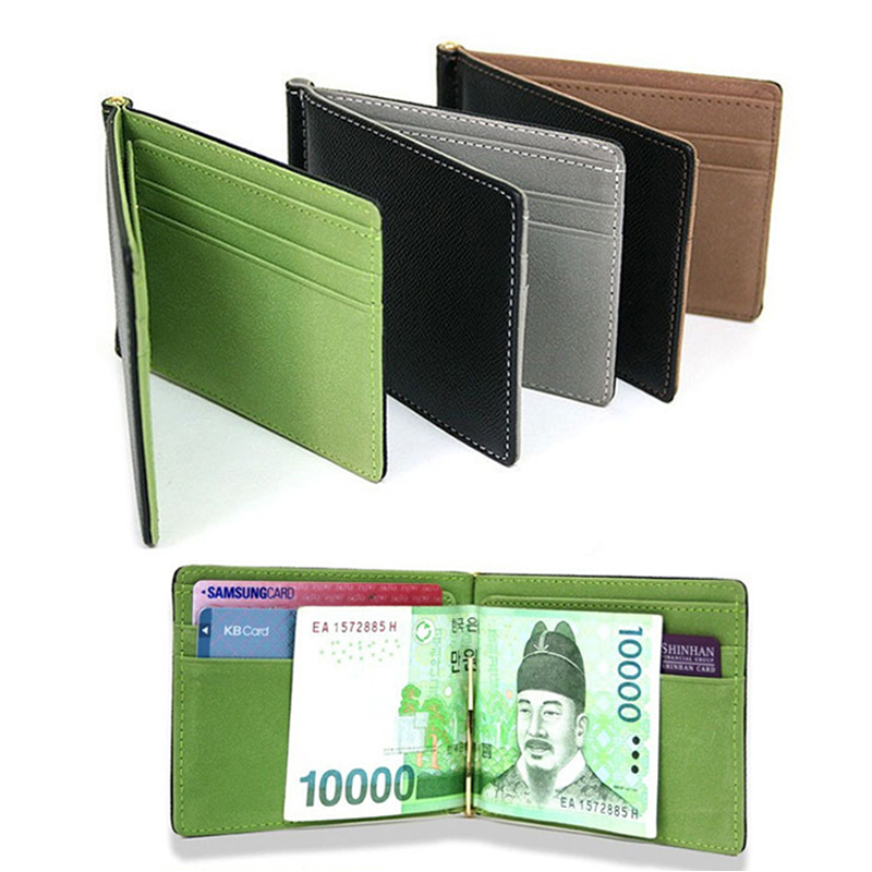 Slim Men's Leather Money Clips - Money Clip Slim ulasan dan harga