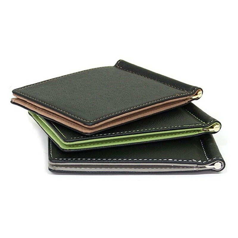 Slim Men's Leather Money Clips - Money Clip Slim ulasan dan harga