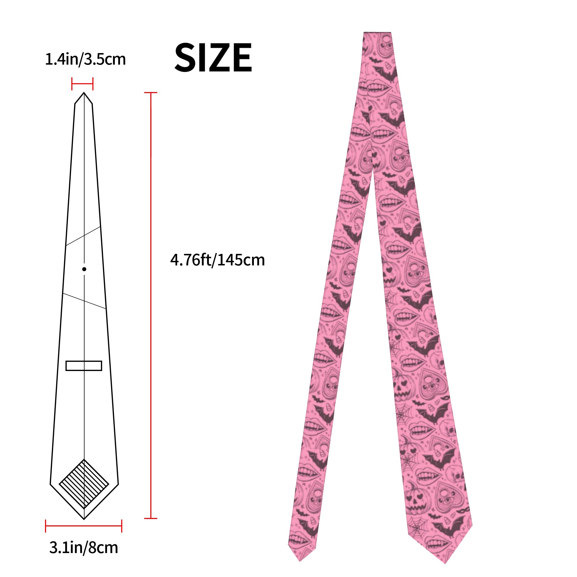 Halloween Gothic Neckties Unis - Men'S Victorian Accessories ulasan dan harga