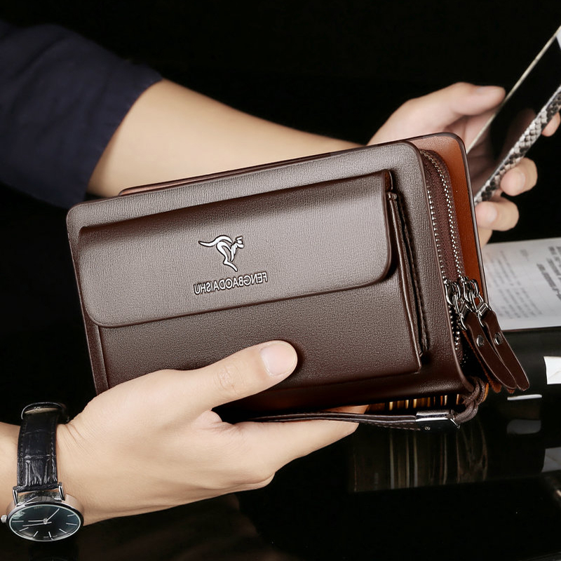 Fashion Men's Wallets Brand La - Coin Holder Men ulasan dan harga