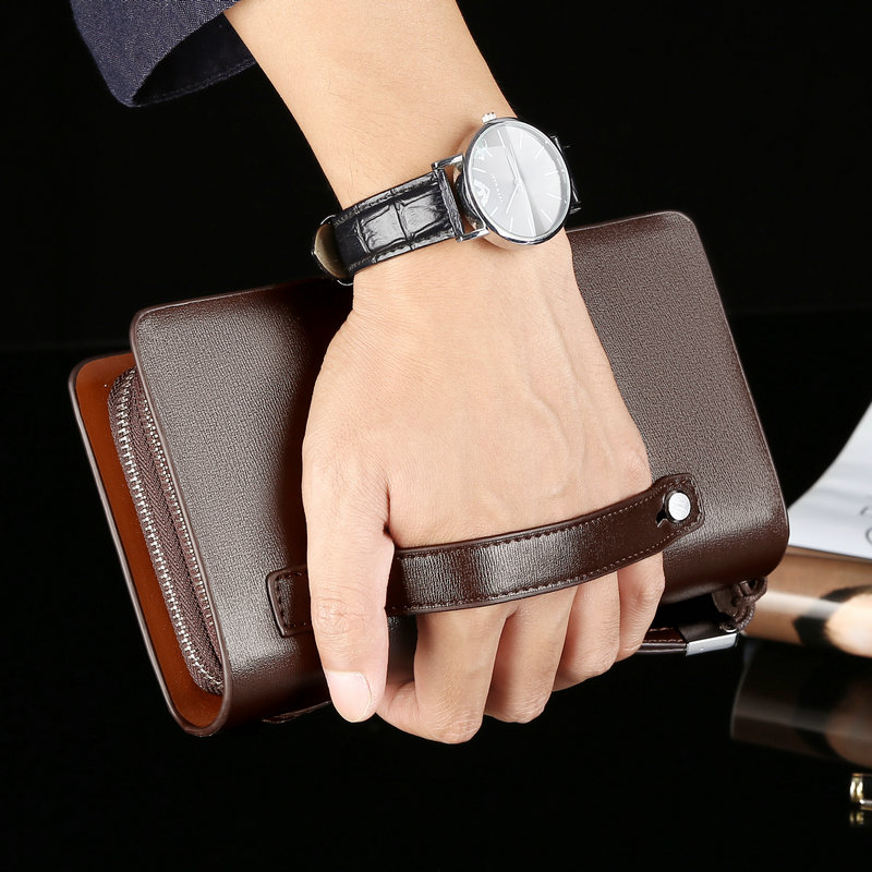 Fashion Men's Wallets Brand La - Coin Holder Men ulasan dan harga