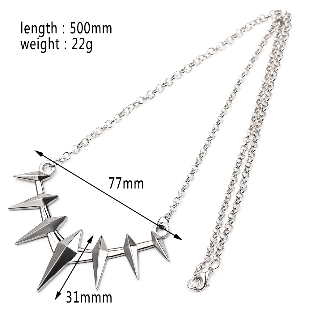 Black Panther Necklace Cool Pa - Men Accessories For Neck ulasan dan harga