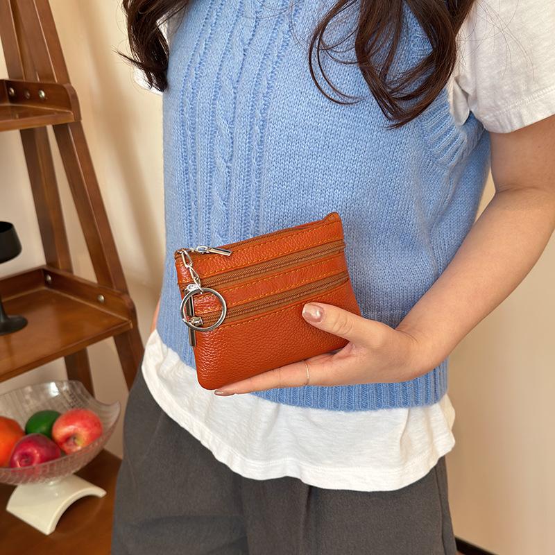 PU Leather Portable Coin Purse - Coin Holder Men ulasan dan harga