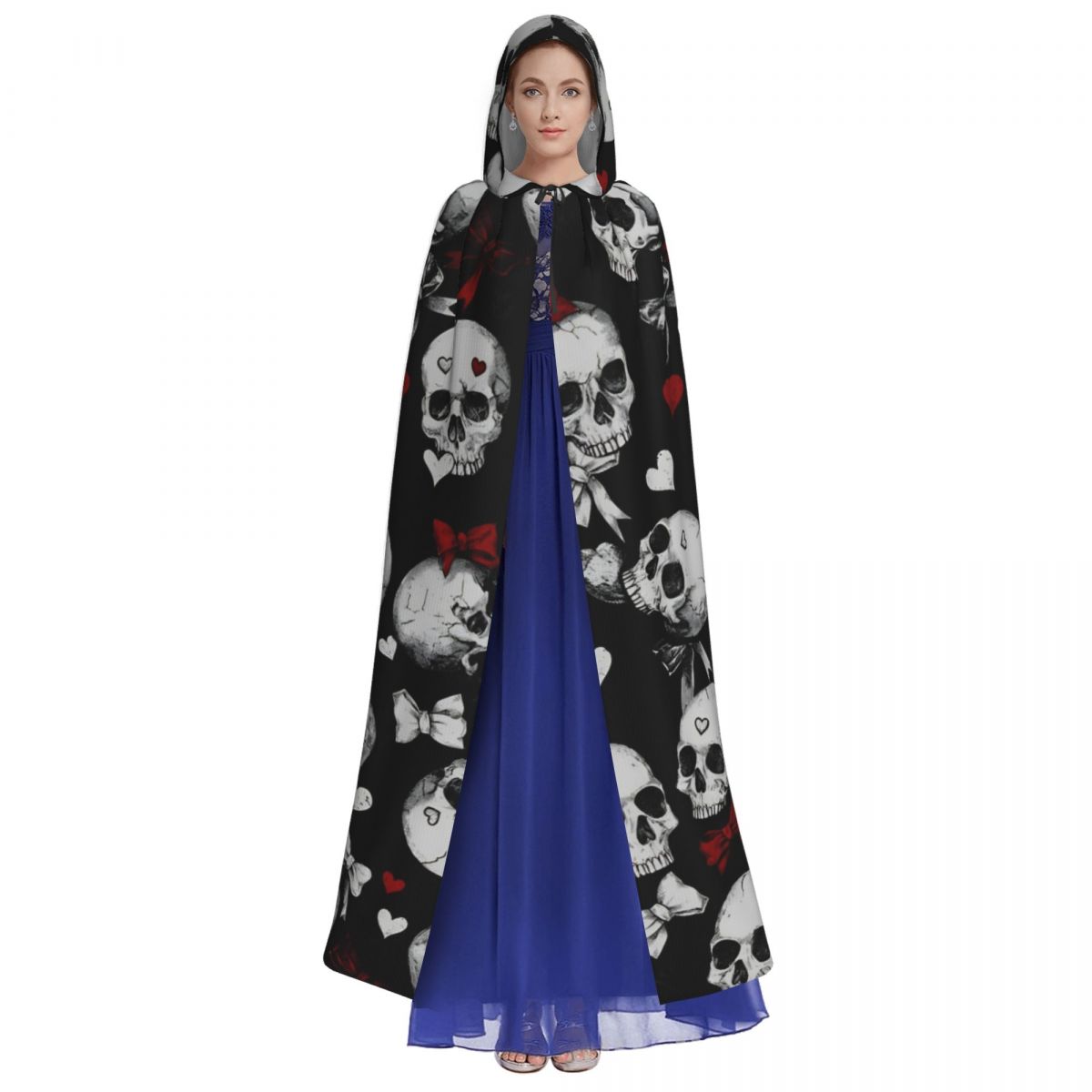 Halloween Gothic Hooded Cloak  - Men'S Victorian Accessories ulasan dan harga