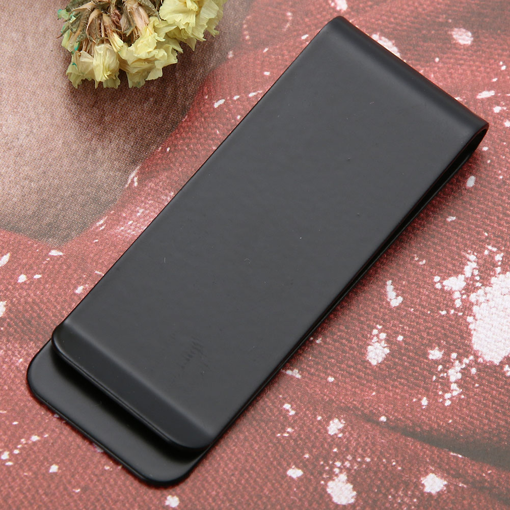 Stainless Steel Money Clip Met - Money Clip Slim ulasan dan harga