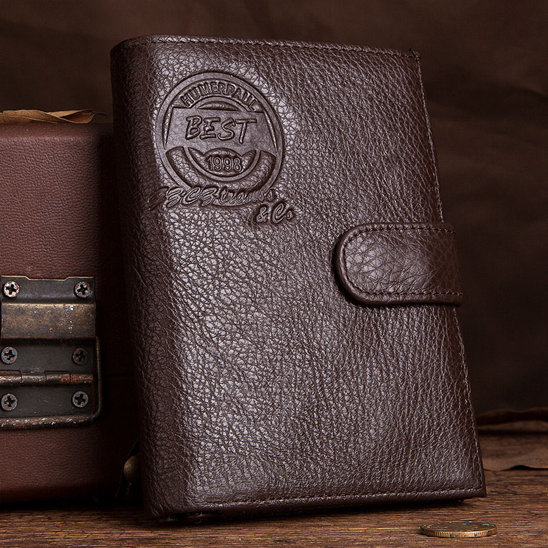 KAVIS Genuine Leather Wallet M - Coin Holder Men ulasan dan harga